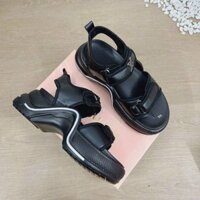 Giày sandal đế cao-Giày sandal đế cao khóa LV-Giày sandal đế cao khóa LV 5 phân