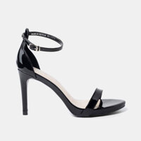 Giày Sandal Đế Đúp Quai Mảnh Màu Đen Juno SD09073