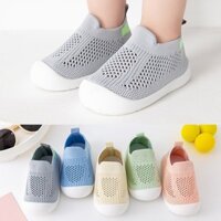 Giày Sandal Đế Mềm Phối Lưới Thoáng Khí Dành Cho Bé 1-2 - 3 Tuổi