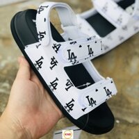 Giày Sandal 𝐌𝐋𝐁 đế nhẹ êm chân -FREESHIP + Hộp- giày thể thao nam nữ unisex hottrend mẫu LA học sinh-đen q,trắng