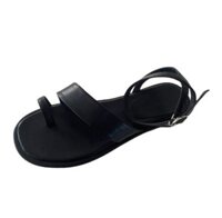 Giày sandal đế thấp xỏ ngón quai ngang mã NKS39 trẻ trung, năng động - Trắng - 35