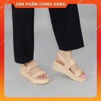 Giày Sandal Đế Xuồng 5cm Siêu Nhẹ Quai Ngang Pixie X425