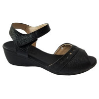 Giày Sandal Đế Xuồng Nữ Da Bò BIGGBEN Cao Cấp SDX32 - 35