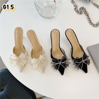 Giày sandal G15 nữ cao gót 5p gót nhọn