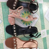 Giày sandal gót trụ tròn 5 phân