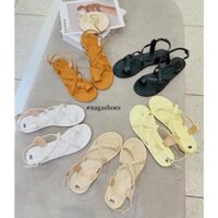 GIÀY SANDAL NAGASHOES  ĐẾ BỆT DÂY CHÉO XỎ NGÓN NAS207 🌺