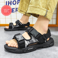 Giầy Sandal Nam Cao Cấp Khóa Bấm M12 Sporrtt 2 màu