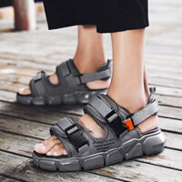 Giày sandal nam đế cao su Dép nam quai hậu 2 quai，Dép và dép có thể điều chỉnh
