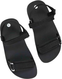 GIÀY SANDAL NAM GIAVY  QUAI DÂY NGANG S340 - Đen - 41