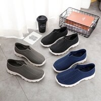 Giày Sandal Nam Hàn Quốc Hợp Thời Trang Mùa Hè Nam Ngoài Trời Leo Núi Sông Giày Thể Thao Giày Che Mũi Đi Biển Thông Gió Thoáng Khí Giày Lộn Đế Siêu Mềm Chống Thấm Nước Giày Đi Mưa Nam
