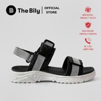 Giày Sandal Nam Nữ Unisex The BiLy Quai Ngang Dây Dù Đế Phylon Siêu Êm Nhẹ Màu Trắng-BLDTMD03-Trắng