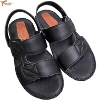 Giày Sandal Nam Quai Ngang Da Bò TIẾN CÔNG TCF1048 - Hàng mới về