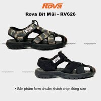 Giày sandal nam Rova RV626 chính hãng sandal bít mũi leo núi