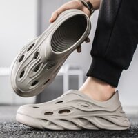 Giày sandal nam thời trang Hàn Quốc, đế dày, chống trượt, thoáng khí, dép xỏ ngón kín, có sẵn trong kho