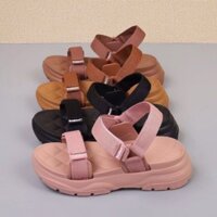 giày sandal nhựa nữ bánh mì thời trang cao cấp mẫu mới 9608