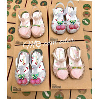 Giày SANDAL nhựa thơm hoa quả MELISSA siêu xinh cho bé 1-5 tuổi
