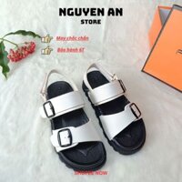 Giày Sandal Nữ 2 Quai Đế May, Dép Quai Hậu Đế Cao Su Đúc Thời Trang Trẻ Trung Phong Cách Hàn Quốc