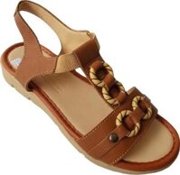 Giày Sandal Nữ BIGGBEN Da Bò Thật SDN0399 - 36