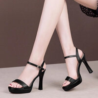 Giày sandal nữ cao gót 9cm ro599