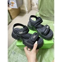 Giày Sandal nữ đế bánh mì 6p quai ngang full box QC loại 1