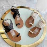 Giày Sandal nữ đế bệt chiến binh xỏ ngón dây mảnh quai chéo hot mùa hè đi biển đi chơi đi học - TB-Go [NPP]