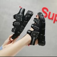 GIÀY SANDAL NỮ ĐẾ CAO 3 QUAI DÁN PHẢN QUANG THỜI TRANG CỰC CHẤT - TT212