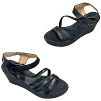 Giày Sandal Nữ Đế Xuồng SAMTA Da Bò Thật Thời Trang Cao Cấp 7,5 cm DNU2168