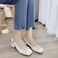 Giày sandal nữ Giày mũi xích đế 3 phân G16