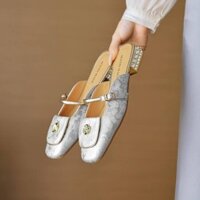 Giày Sandal Nữ Gót Dày Size Lớn