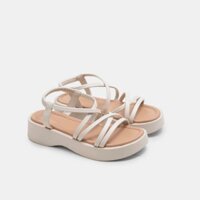 Giày Sandal Nữ Keng Shop - Dép Sandal Nữ Đế Cao Tôn Dáng Êm Chân Thiết Kế Quai Ngang Xỏ Ngón Đính Đá Sang Trọng