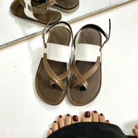 Giày Sandal Nữ M86 Xỏ Ngón Đi Học Thời Trang Big Size 34-42