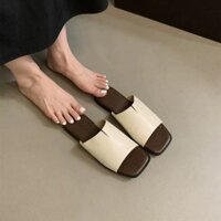 Giày Sandal Nữ Mũi Vuông Giày Sandal Đế Mềm