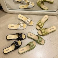 Giày Sandal Nữ Phiên Bản Hàn Quốc Phong Cách Mới Thời Trang Phù Hợp Với Thoải Mái Đế Mềm Đi Biển S