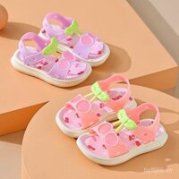 Giày Sandal Nữ Phong Cách Mới 2025, Giày Trẻ Em 1-6 Tuổi, Giày Đi Biển Không Trượt Cho Bé Gái