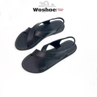 giày sandal nữ quai chéo màu đen  , giày sandal nữ giày xăng đan nữ quai chéo giày xăng đan nữ