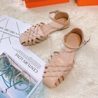 GIÀY SANDAL NỮ  QUAI ĐAN MỎ VUÔNG