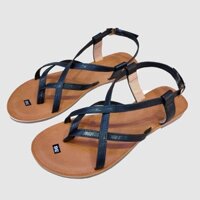 Giày Sandal nữ quai dây mảnh HÀ NAM da bò thật thời trang cao cấp DNU2075