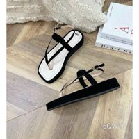 Giày sandal nữ quai kẹp đế 2cm SD0601