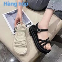 giày sandal   nữ quai ngang thời trang mẫu mới