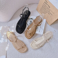 GIÀY SANDAL NỮ XỎ NGÓN ĐẾ ÊM DA MỀM