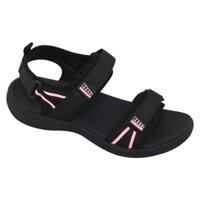 GIÀY SANDAL QUAI HẬU HỌC SINH BÉ GÁI BITA'S SEFYG.06 ĐẾ BẰNG ÊM & NHẸ (ĐEN) - BITAS