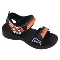 GIÀY SANDAL QUAI HẬU HỌC SINH BÉ TRAI BITA'S ĐẾ BẰNG SEN.77 (CAM + ĐỎ + XANH DƯƠNG) - BITAS