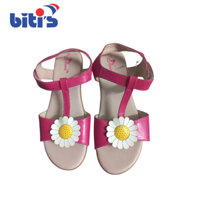 GIÀY SANDAL QUAI HẬU HỌC SINH BÉ GÁI BITIS ĐÍNH NƠ BÔNG HOA
