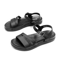 GIÀY SANDAL QUAI HẬU NỮ BITA'S ĐẾ BẰNG SHANA.03 (ĐEN) - BITAS