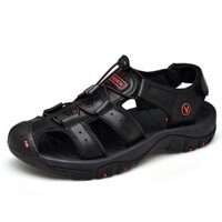 Giày Sandal Rọ Big Size Nam Xuất Khẩu Da Thật 44 45 46 47 48 - 44UP.SD.02BB