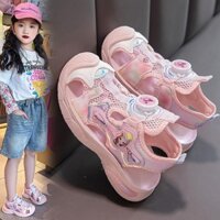 Giày Sandal rọ cho bé gái thoáng khí đế mềm chống trơn . 982 Alo Kids