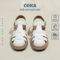 Giày sandal rọ nữ 3 nan ngang siêu thông thoáng êm chân, xăng đan rọ nữ da siêu mềm thời trang hottrend mùa hè 2023