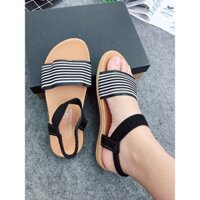 Giày Sandal sọc