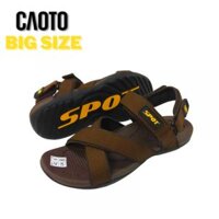 Giày Sandal Spot Màu Nâu Big Size 45 46 47 48