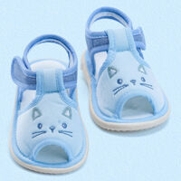 Giày sandal tập đi chút chít CF2105 3003-1 (13-14-15, Xanh dương)